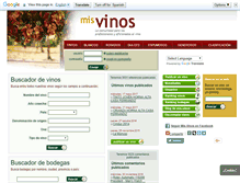 Tablet Screenshot of mis-vinos.org